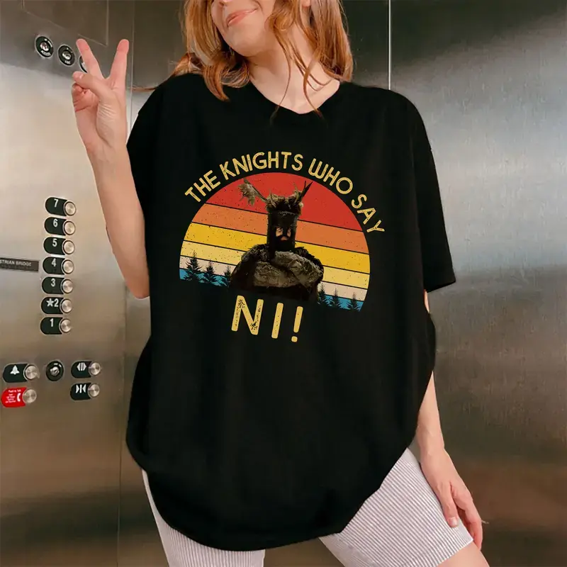 Unisex Monty Python T-Shirt, Sweatshirt or Hoodie, Vintage Funny Movie Quote Graphic Top, Soft Cotton Crewneck, Stretched, Round Neck, Crew Neck, All Seasons, Casual