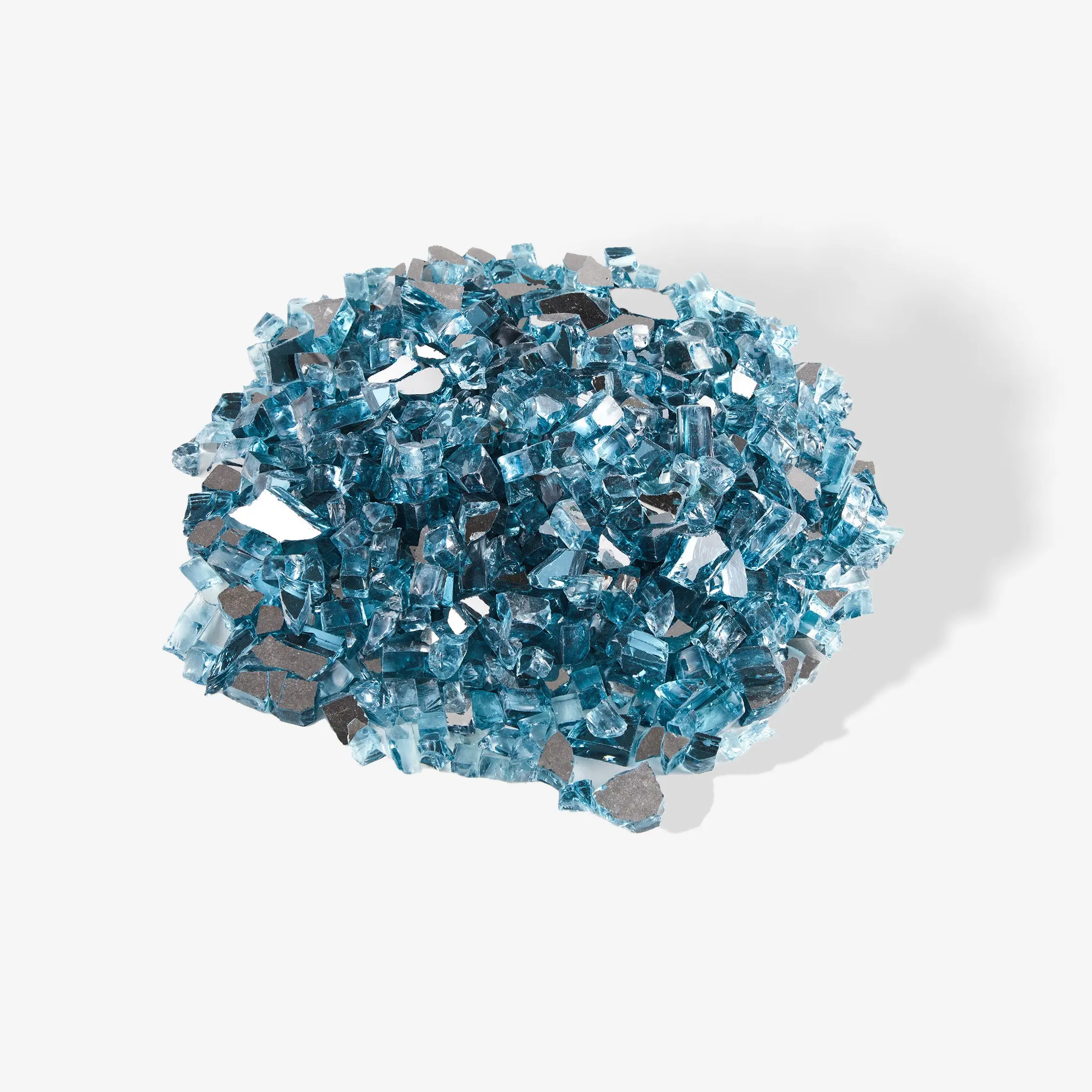 Sansom Fire Pit Fire Glass Tempered Glass Rocks for Fireplace