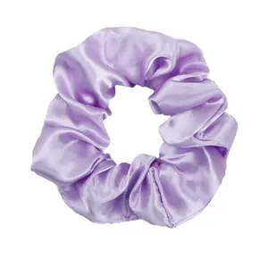 Satin Scrunchies for Women, Soft Silk Hair Ties, No Damage Hair Accessories for Ponytails and Buns, Multiple Colors Available