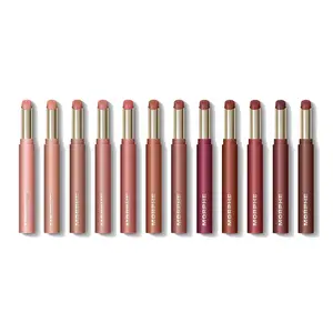 Morphe Lip Filter HydroPlump Soft Matte Lipstick Bundle - Full Spectrum Blurred Color Shades for Plush Weightless Finish