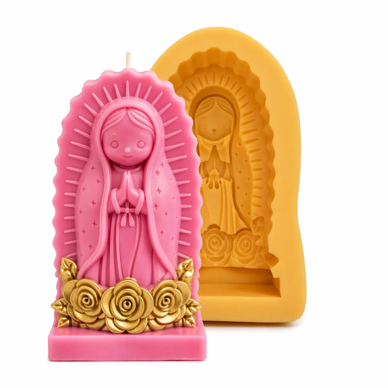 Virgin of Guadalupe silicone mold