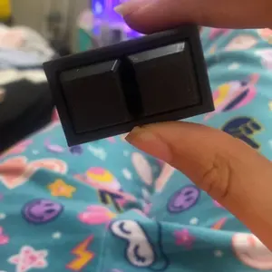 Keyboard Fidget Clicker Mechanical-Style Click for Focus Stress Relief Compact Portable Design for Students Gamers Office Use Durable 3D Printed Model