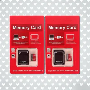 Memory card Flash memory card - Memory cards are suitable for tablets, smartphones, speakers, cameras and car memory. TF/SD cards for mobile phones and large-capacity TF SD cards