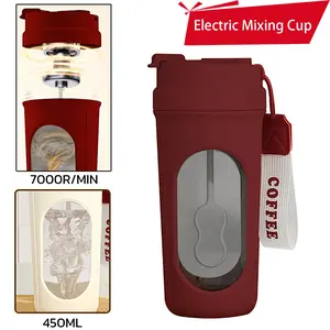 Automatic Electric Protein Powder Mixing Cup - Handheld Beverage Mixer, Portable Shaker Bottle for Milk, Coffee, Single Kitchen Accessory (Replacement Mixer)