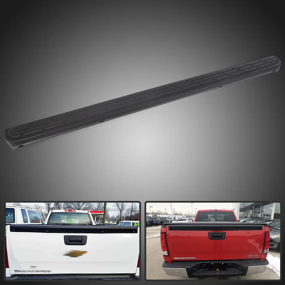 Fit For 2007-2013 Silverado/Sierra Tailgate Top Protector Spoiler Cap Cover