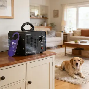 Household Air Purifier & Ozone Generator 30000mg/h Formaldehyde Removal Deodorization Odor Elimination Disinfection Machine quality sensor living room bedroom kitchen office fan