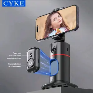 Auto Face Tracking Tripod with Remote for Apple iPhone - High-Quality ABS Material - Selfie, Smartphone