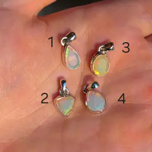 Walo Opal Sterling Silver Pendant