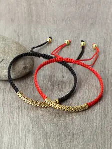 Vintage Handmade Braided Flat Knot Bracelet, Adjustable Size Bend Tube Accessory, Unisex Couple Bangle, Daily Wear Jewelry