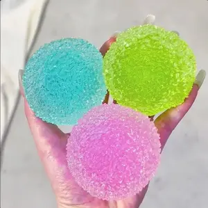 Texture Ball Malt Sugar Squeeze Toy, Stress Relief Soft Ball for Adults & Kids, Prank Party Gift, Fun Joke Squeeze Toy Set squishy birthday box decompression fidget toy anxiety