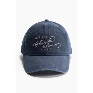 H&M Embroidered-motif twill cap