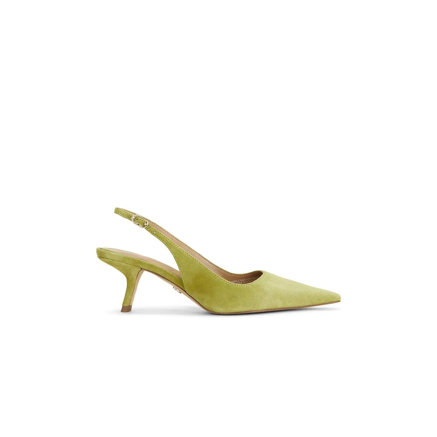 Sam Edelman Bianka Slingback Pump in Martini Olive Suede