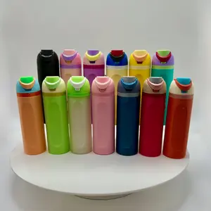 Mini Water Bottle Lip Balm Keychain Accessory – Compact & Travel-Friendly 3D Print, Multicolor, 3.5-4In Tall