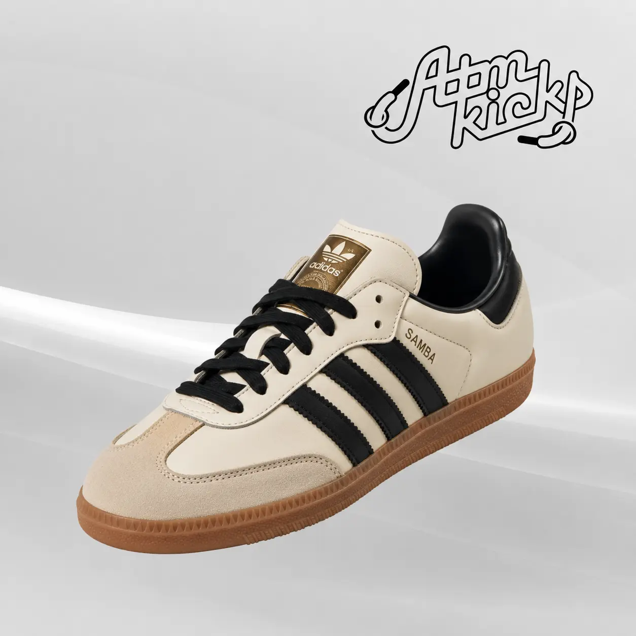 adidas Samba OG Cream White Sand Strata (Women's) ID0478 Authentic Shoes Footwear Sneaker Trainer Comfortable Walking Fashion Trending Gift