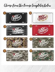 Duck Camo & Coquette Bow Front License Plate - Patriotic Outdoorsy Metal Car Decor - Hunter Girl & Cowgirl Aesthetic Gift - Pink Camo Vanity Plate