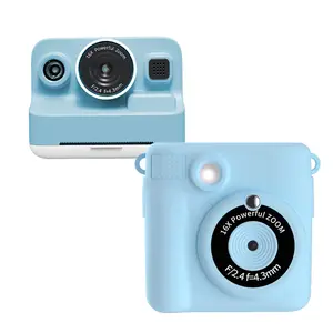 HD Digital Video Camera, Smart Instant Print Camera for Kids, Portable Travel Camcorder, Perfect Gift for Boys & Girls Ages 3-12