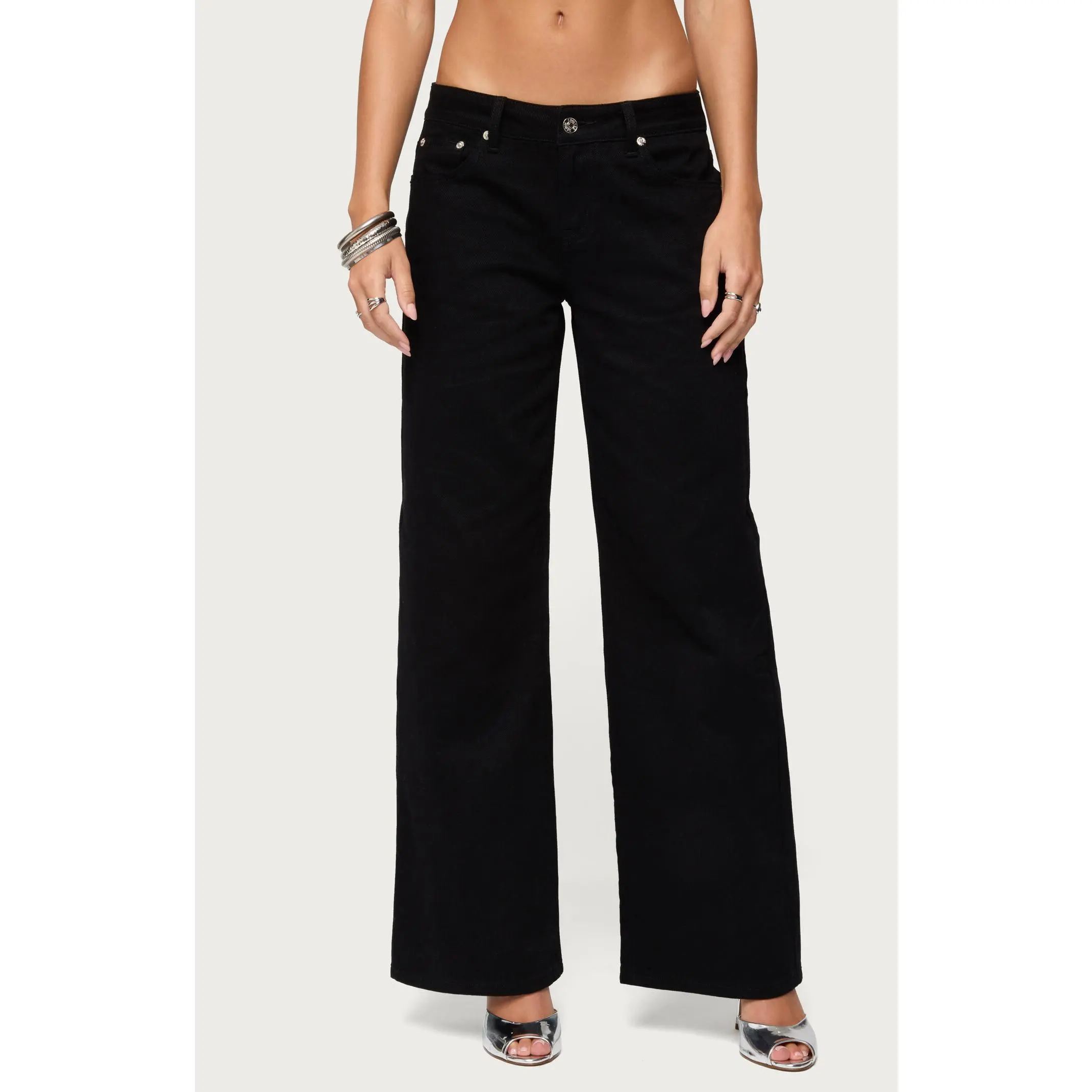 Edikted Women's Roman Low Rise Slouchy Jeans