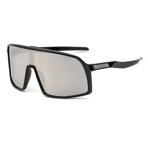 JOSCHOO Unisex Full Rim Sporty MTB Sunglasses - Lightweight PC Polycarbonate Frames, UV Protection Lens, Windproof Ergonomic Design for Outdoor Cycling, Biker Women's Off-Road Racing Style Shades
