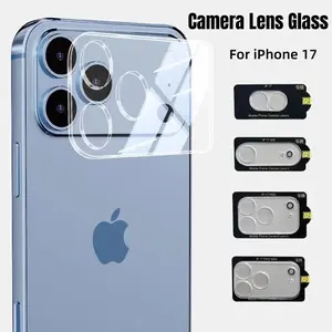 1 Pack for iPhone 17 Pro Max Camera Lens Protector, Military Standard Scratch-Resistant Film, 9H Tempered Glass Camera Cover Screen, [Does not Affect Night Shots], Clear