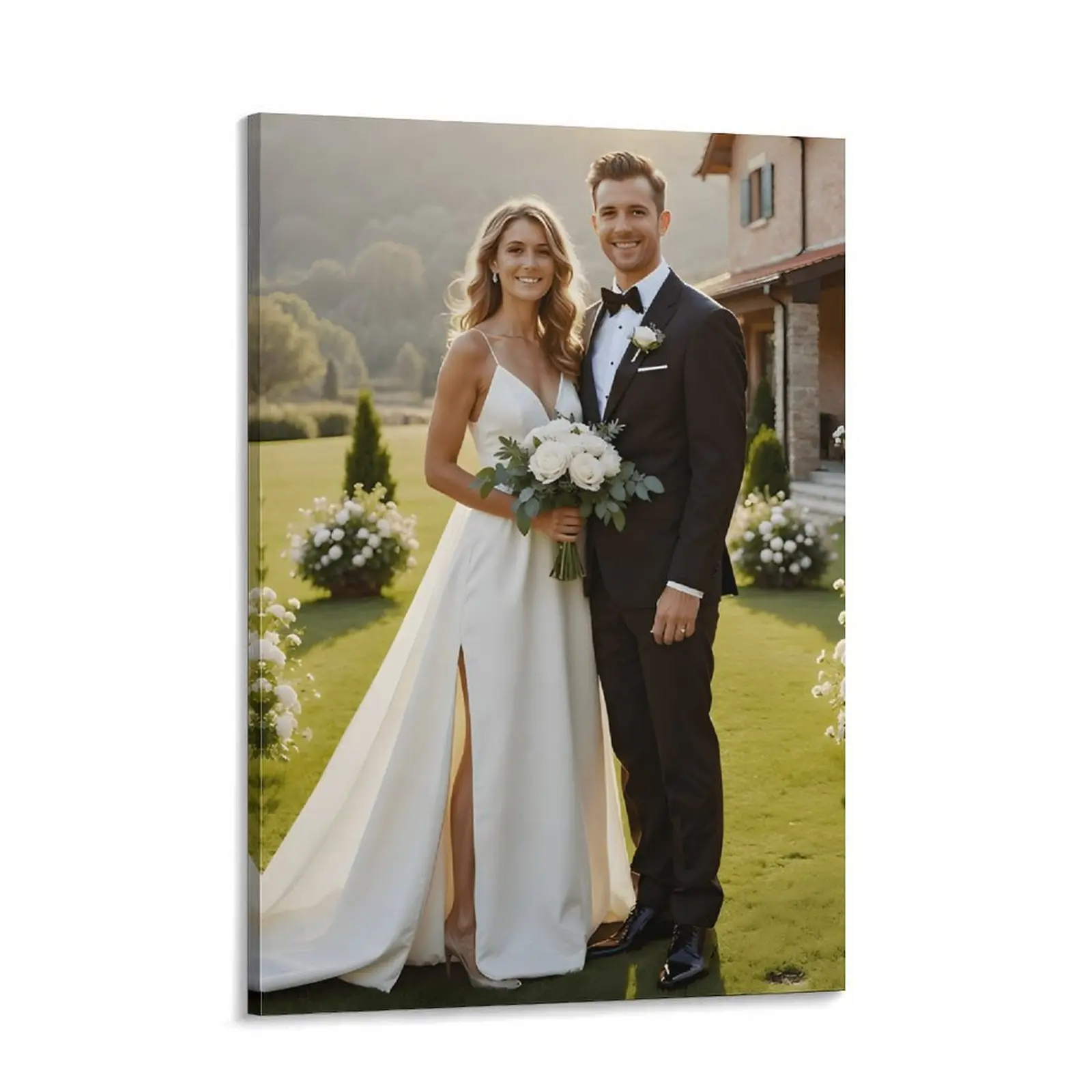 [Custom Gift] Personalized Families, Friends, Pets, Weddings, Anniversaries, and Engagements – Wall Art with Your Photos // Once you have placed your order, please send us the high-resolution photo for customization through the message window