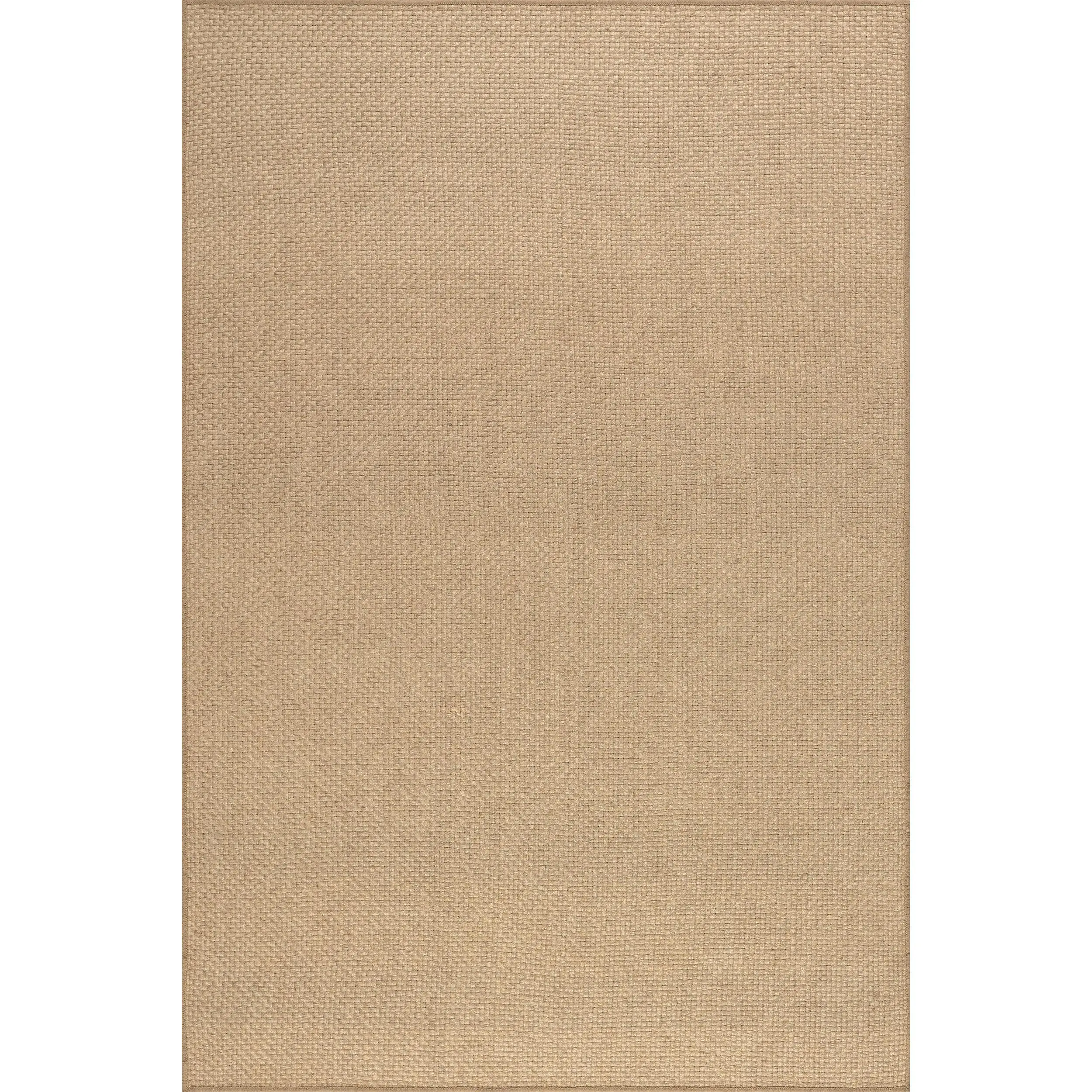 Ainara Solid Handmade Jute Area Rug Ainara Solid Handmade Jute Area Rug