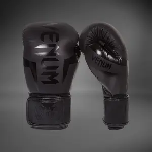 Venum Elite Boxing Gloves - Black