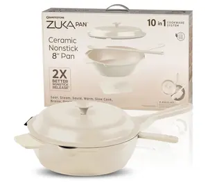 Granitestone Zuka 10-in-1 Everyday 8" Cooking Pan 4-Piece Set