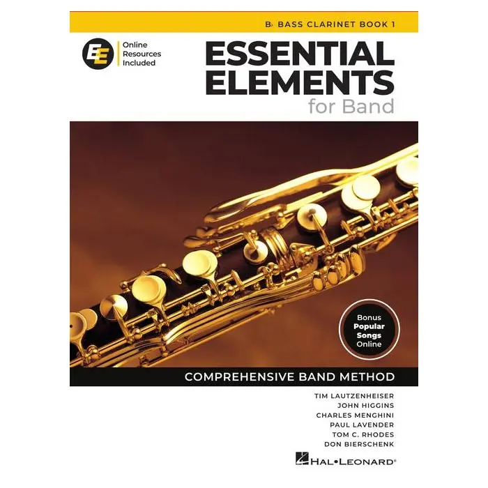 Essential Elements for Band – Bb Bass Clarinet with Online Resources