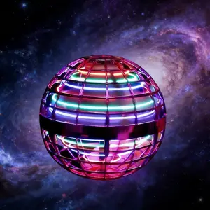 Colorful Shimmering Floating Ball - Cool New Product with Vibrant Neon Lights and Eye-Catching Design