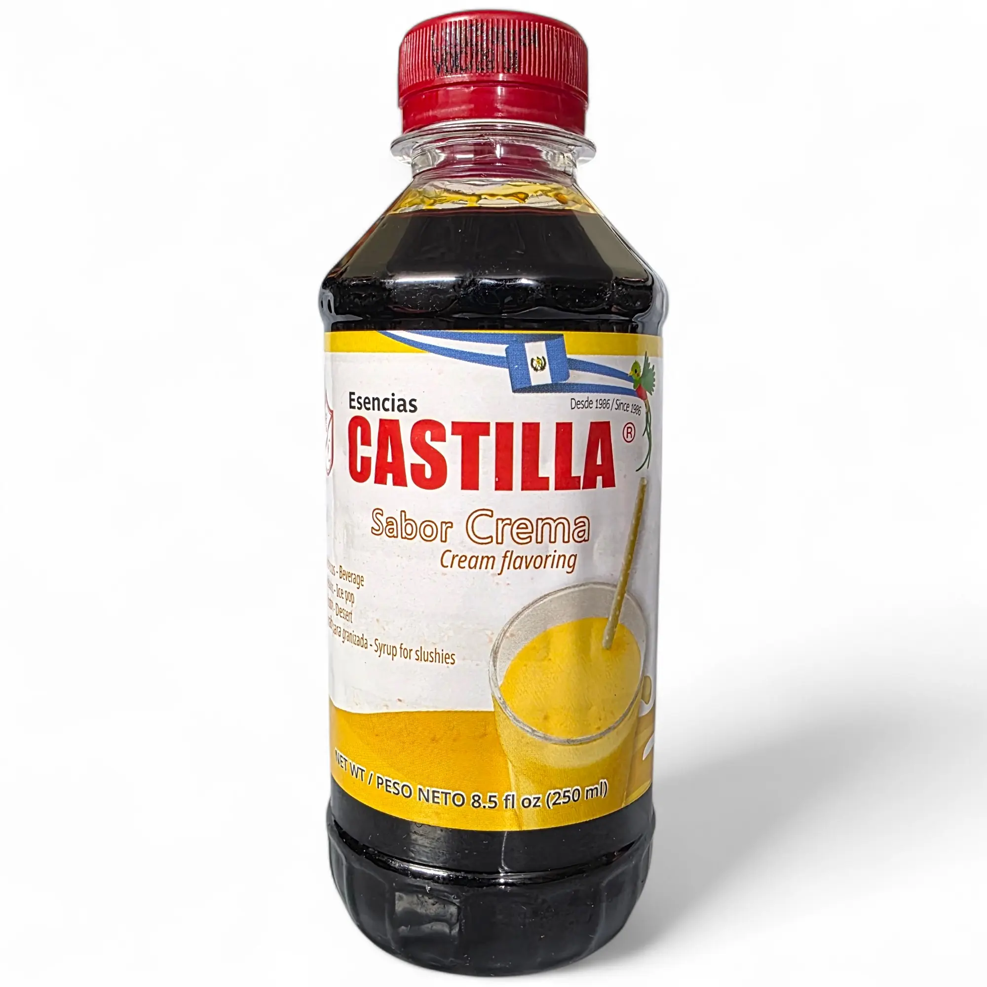 Esencia de Crema 8.5oz Castilla From Guatemala Authentic Central American Cream Essence