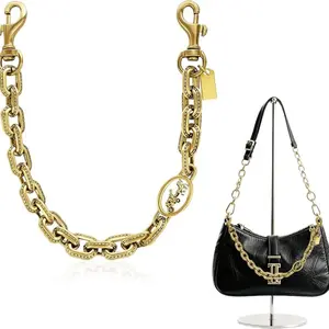 Bag Charm Pendant Extender Chain, Vintage Handbag Accessory, Cute Handle Replacement, Women's Gift, Shoulder Bag Decoration, Chain Strap, Crossbody Strap