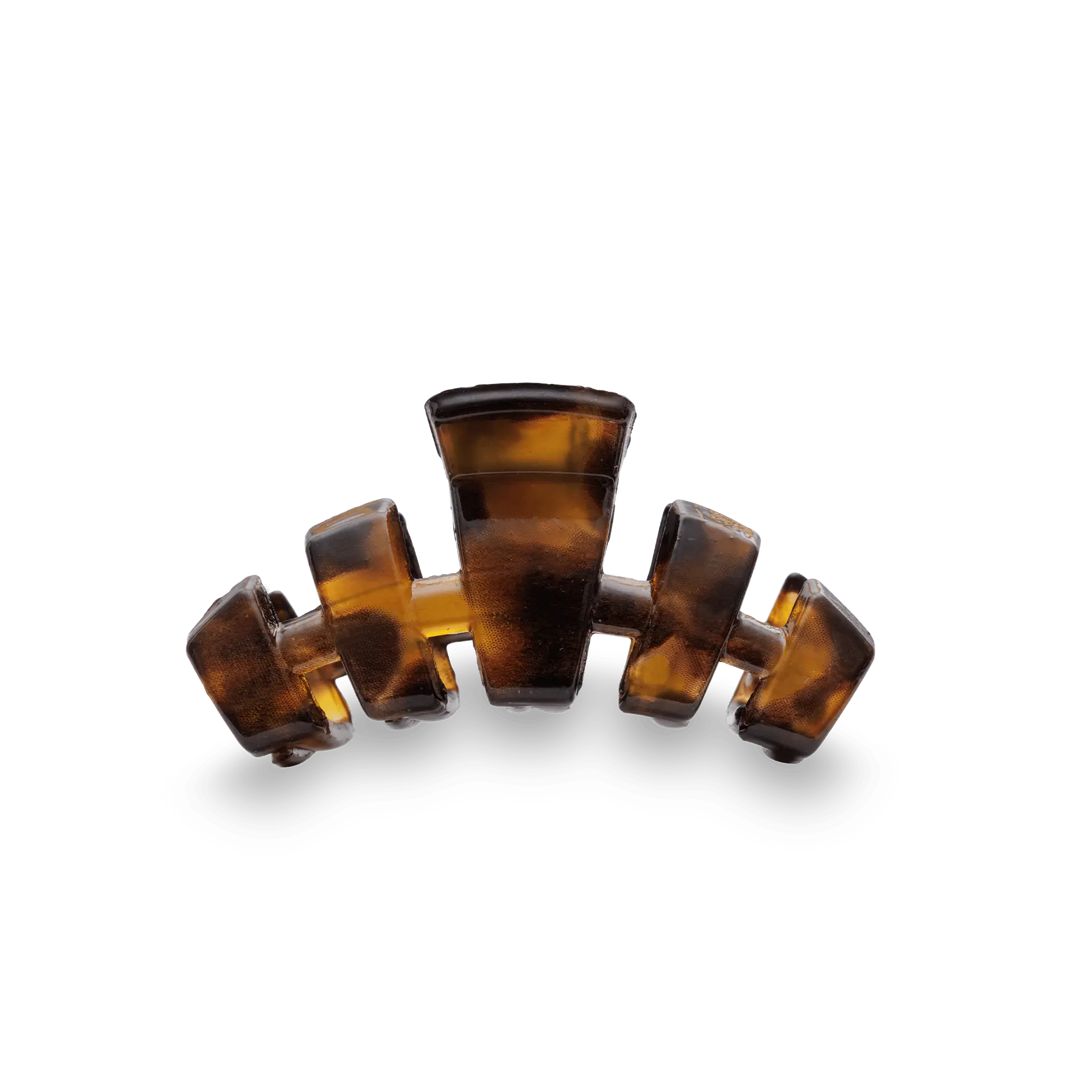 Classic Tortoise Tiny Hair Clip claw grip