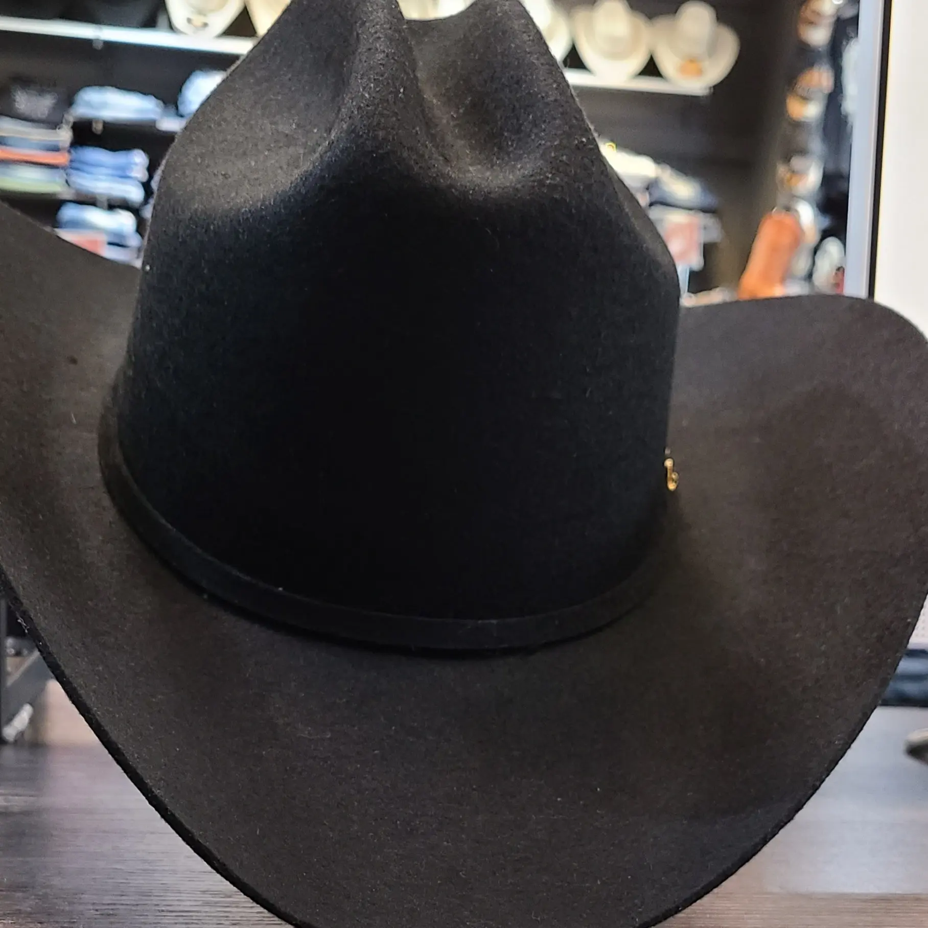 White Dimond Classic Cowboy Hat, 50X Texana Wool High Quality Hat