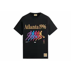 Kith Olympics Heritage Atlanta Basketball Vintage Tee Black (men) by StockX