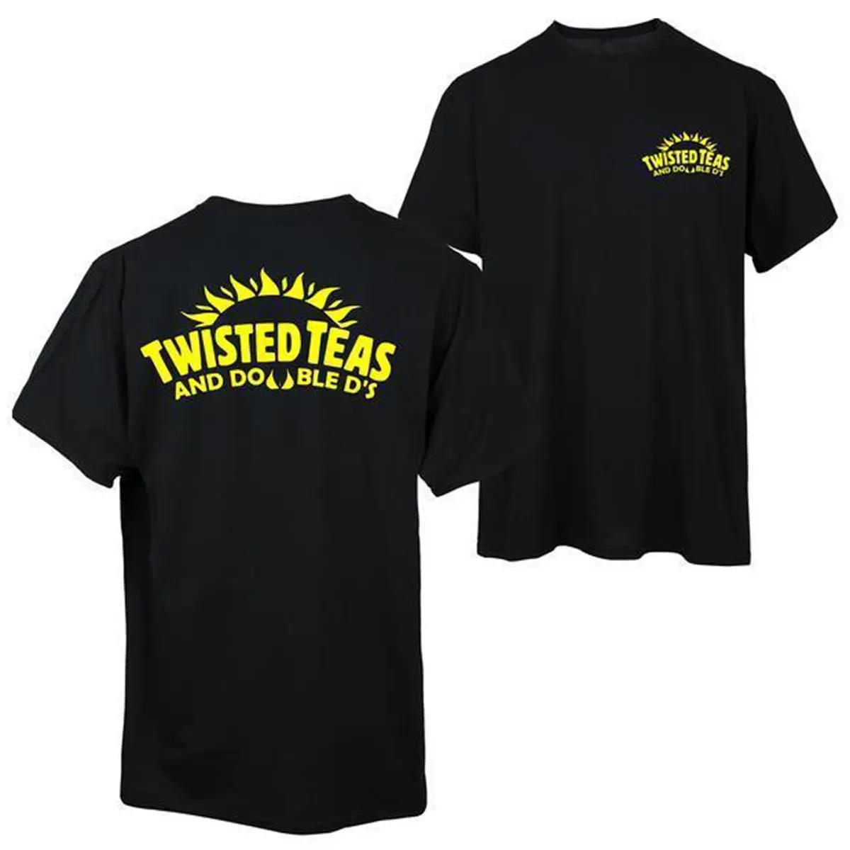 Twisted Teas and Double D's ver2 - 2 Sided - Tshirt Black - For Men - For Women - Free Ship