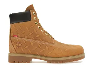 675479 Timberland 6" Premium Waterproof Boot Supreme Diamond Plate Wheat
