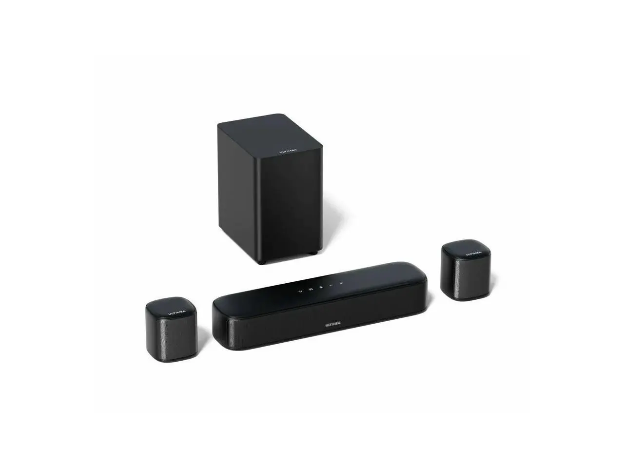Ultimea Aura A30 5.1CH Virtual Surround Sound Bluetooth Sound Bar Speaker - Black Ultimea Aura A30 5.1CH Virtual Surround Sound Bluetooth Sound Bar Speaker - Black