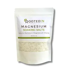 Magnesium Soaking Salts | High Concentration Zechstein Magnesium Chloride | Foot & Bath Soak for Relaxation & Muscle Tension
