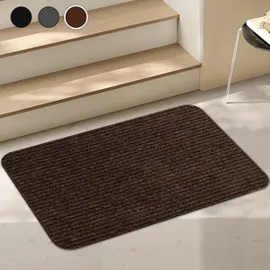 Stair Treads for Wooden Steps Carpet, Non-Slip Stair Runner Indoor Outdoor Stair Tread Mats Covers Pads, 19" x 31" Matching Landing Step Runner for Elders,  and Dogs (19" x 31", Brown)