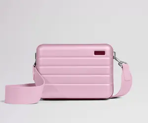 The Mini Crossbody in Glacial Pink