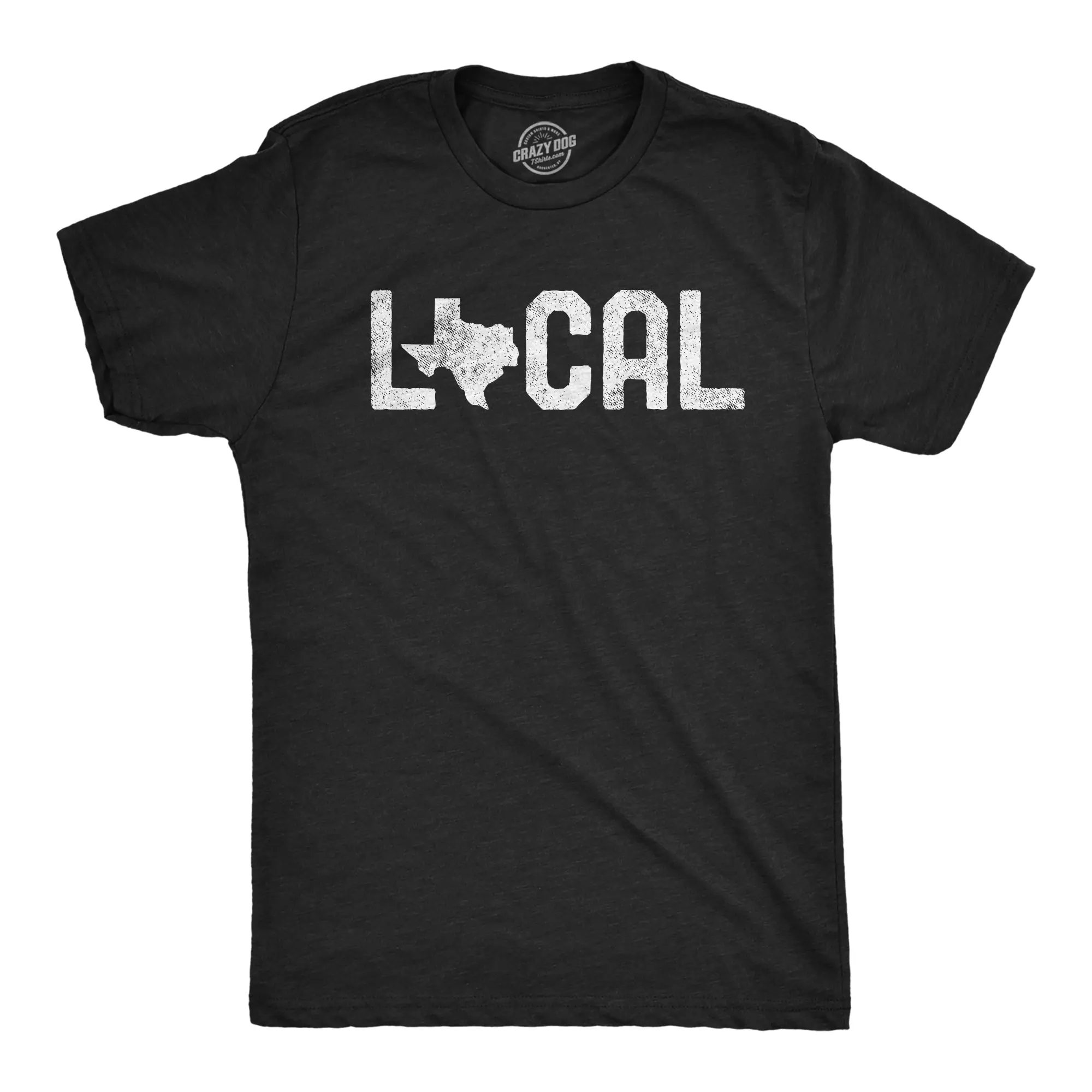 Mens Texas Local T Shirt Cool Vintage Graphic Awesome Retro Tee for Guys Mens Funny T Shirts Cool Vintage Fashion T-Shirt Gift Classic Menswear Sarcastic Apparel for Men Funny Political Short Sleeve Novelty Black