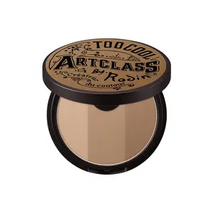 Too Cool For School Artclass by Rodin Shading Master#2 Modern Cool Tone Contouring Powder Palette, 52g Matte Bronzer Cosmetic, Flawless Smooth Facial Makeup for All Skin Types, Contouring Palette