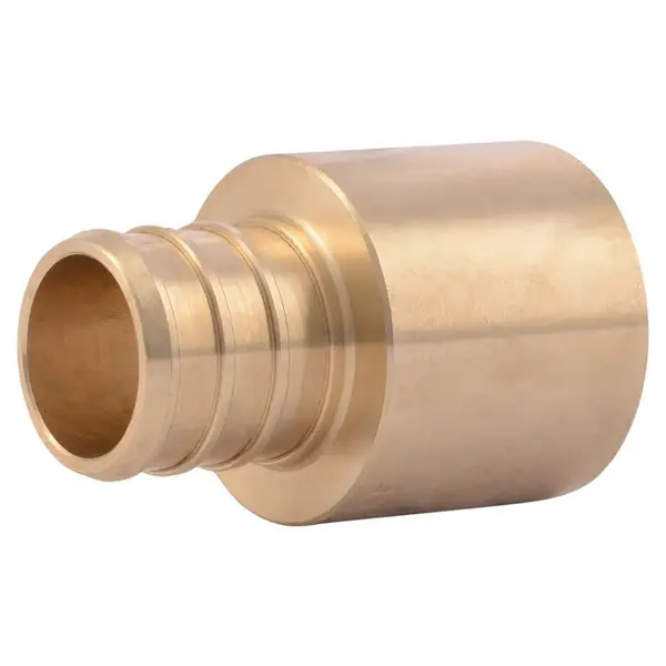 SharkBite 3/4 in. PEX x 3/4 in. D PEX Brass Female Adapter – Durable Plumbing Fitting for Easy PEX Connections