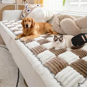 Pet Friendly Sofa Cover with a Pet Hair Remover Glove, Washable Pet Mat,  Non-Slip Sofa Protector for Dogs and Cats, Dog Mat for Car Back Seat outdoorfun Dog Accessories #Summervibes #petlovers
