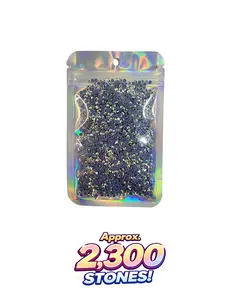 SS10 AB Glass Hotfix Rhinestones – Approx. 2,300 High Quality Stones for Bling Projects - Rhinestone Shirts | Crafty Guy Bling