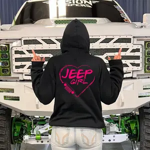 Jeep Girl Hoodie Hoodie - Sweatshirt