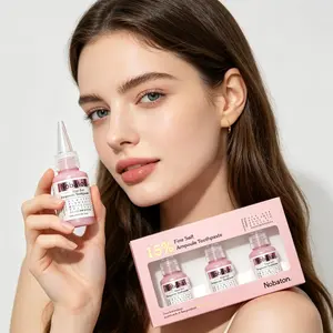 Nobaton 1.5% Pink Salt Ampoule Toothpaste, removes stains, freshens breath and protects gums. Mild natural formula, perfect for daily brushing and family oral care.