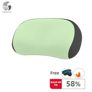 【Mother's Day gift】GEECO Sleep Pillow: Memory foam pillow with breathable freshness. Supports deep sleep without flattening over time. Relieves neck pain and fatigue. Free sleep mask and earplugs included