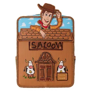 Loungefly Pixar Toy Story 30th Anniversary Woody Saloon Mini Backpack