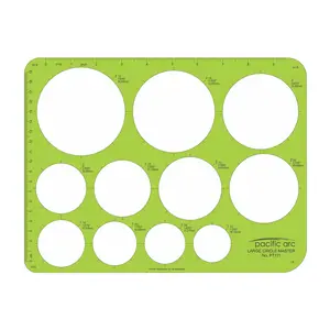 Pacific Arc Template Guides - Circles